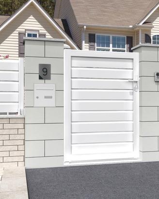 Cancello pedonale in alluminio PRIVACY in kit