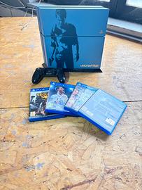 Playstation 4 EDIZIONE LIMITATA UNCHARTED