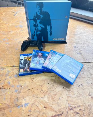 Playstation 4 EDIZIONE LIMITATA UNCHARTED