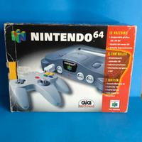 Console Nintendo 64 N64 Pal Ita Gig Boxata + gioco