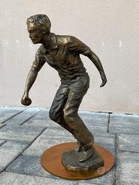 Scultura Bocce Bronzo Tuttoboc Dep.