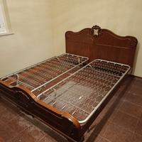 letto in noce struttura 