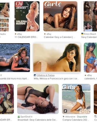 Calendari Sexi/Glamour cartacei anni 90-2010 vari