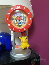 Orologio Pendolo Pokémon Pikachu Zeon Anni 90