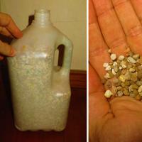 5 Lt di sabbia grossa, quarzo inerte, per piante