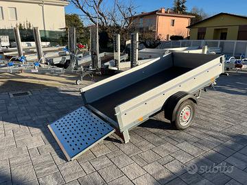 Carrello x Trattorino Motocoltivatore Legna 750 kg