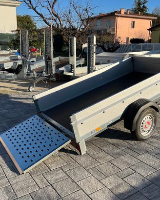 Carrello x Trattorino Motocoltivatore Legna 750 kg
