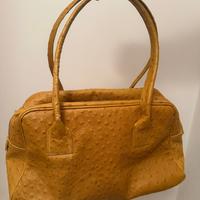Borsa in pell di Struzzo anni 80