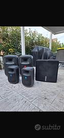 Impianto audio attivo fbt - hk