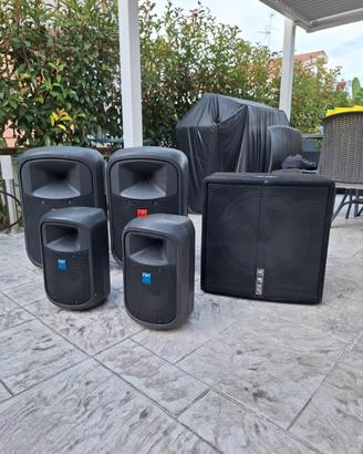 Impianto audio attivo fbt - hk