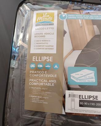 coppia di sacco letto camper singolo