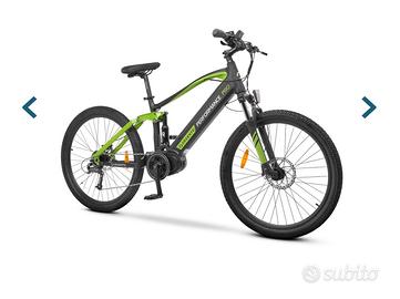 E-bike argento perfomance pro solo 40 km percorsi