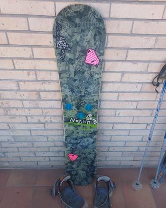 Snowboard BURTON 142 attacchi in omaggio