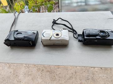 fotocamere analogiche nikon lite, olimpus, nikon