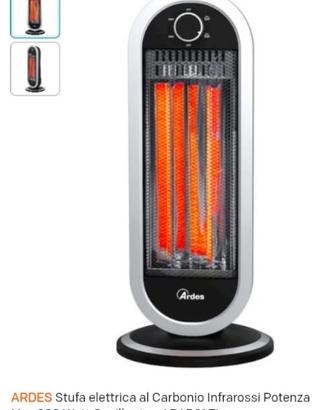 Stufa elettrica a carbonio