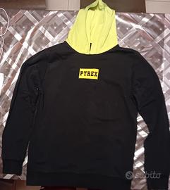 felpa pyrex taglia M nera