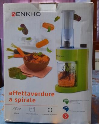Affettaverdure a spaghetti e spirale