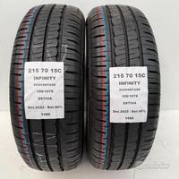 2 gomme 215 70 15c infinity a1490