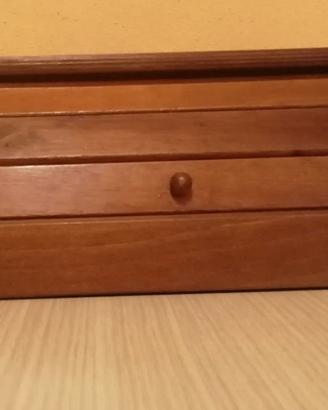 Portapane in legno  vintage