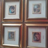 4 quadri quattro  stagioni comprati in oreficeria 
