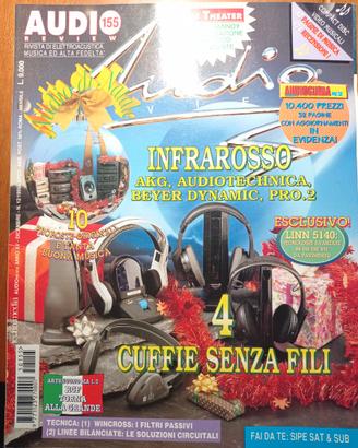 Rivista AUDIO REVIEW n° 155 del 1995