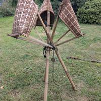 Lampada da terra etnica