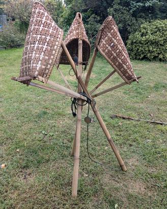 Lampada da terra etnica