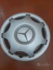 4 CopriCerchi borchie Mercedes da 15 pollici 