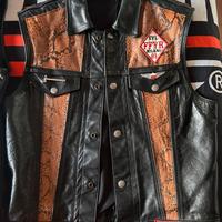 Gilet Biker,  Vera Pelle. Vari Modelli