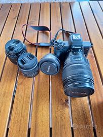 Canon eos M50 MARK II e obiettivi