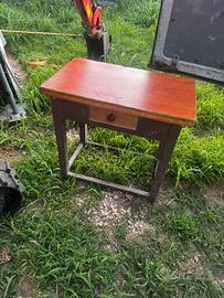 tavolino da lavoro vintage