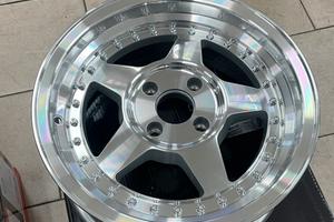 Cerchi japan racing Jr6 15 pollici et25 canale 7,5