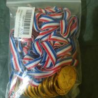 medaglie in plastica 