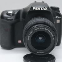 Pentax K10D con 18-55mm