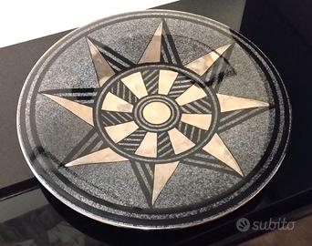 Grande piatto in ceramica di design da 45 cm