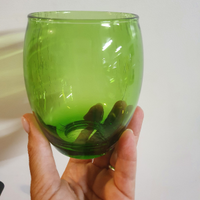 Bicchieri plastica verdi