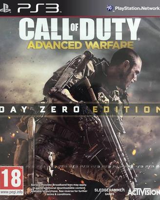 CALL OF DUTY PS3 ADVANCED WARFARE DAY ZERO USATO