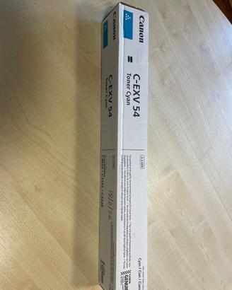 Toner originale Canon C-EXV54 colore ciano