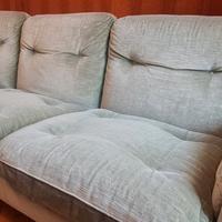 Divano 3 posti in velluto