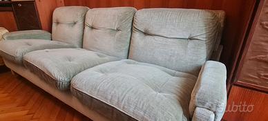 Divano 3 posti in velluto