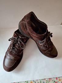 Sneakers uomo Nero Giardini n.41 in pelle scamosc.