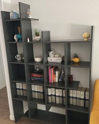 Libreria 122x26h188 cm, Antracite