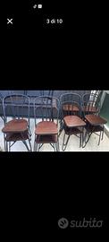 32 sedie più 6 tavoli 80x80 Marca Rossanese