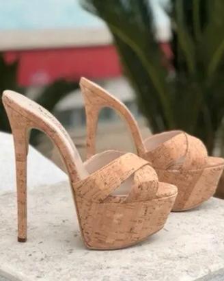 Sandali con tacco 11 cm - n. 38 