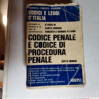 codice penale vintage 