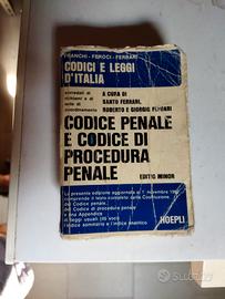 codice penale vintage 