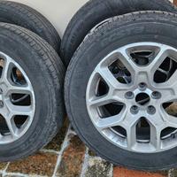 Cerchi e gomme 17 pollici per jeep renegade