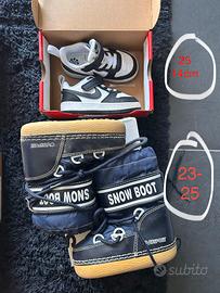 Scarpe bimbo varie misure 3/4 anni