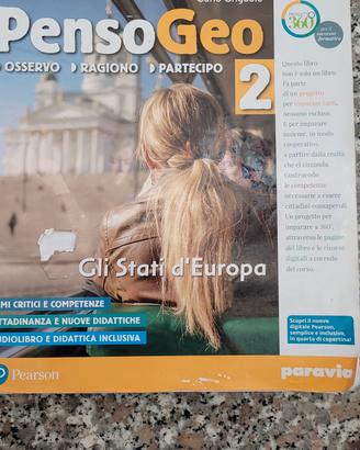 libro scolastico geografia PENSO GEO 2