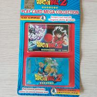 dragon ball play card mega collection sigillato 